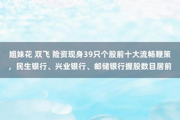 姐妹花 双飞 险资现身39只个股前十大流畅鞭策，民生银行、兴业银行、邮储银行握股数目居前